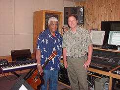 Rich Wenzel with Phil Upchurch